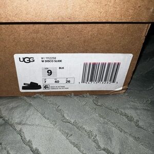 UGG Black Disco Slide
